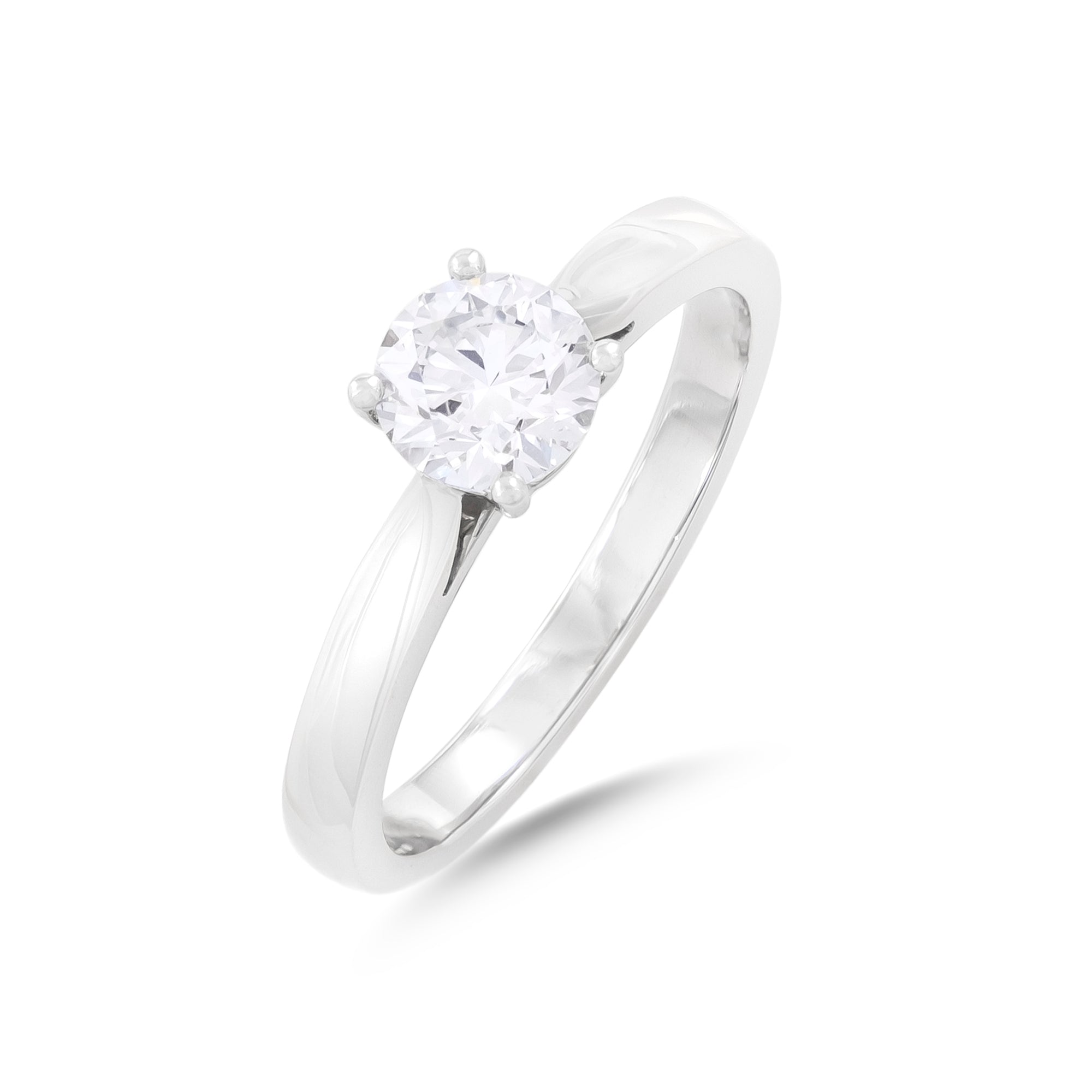 Cartier 0.48ct Diamond Solitaire Engagement Ring