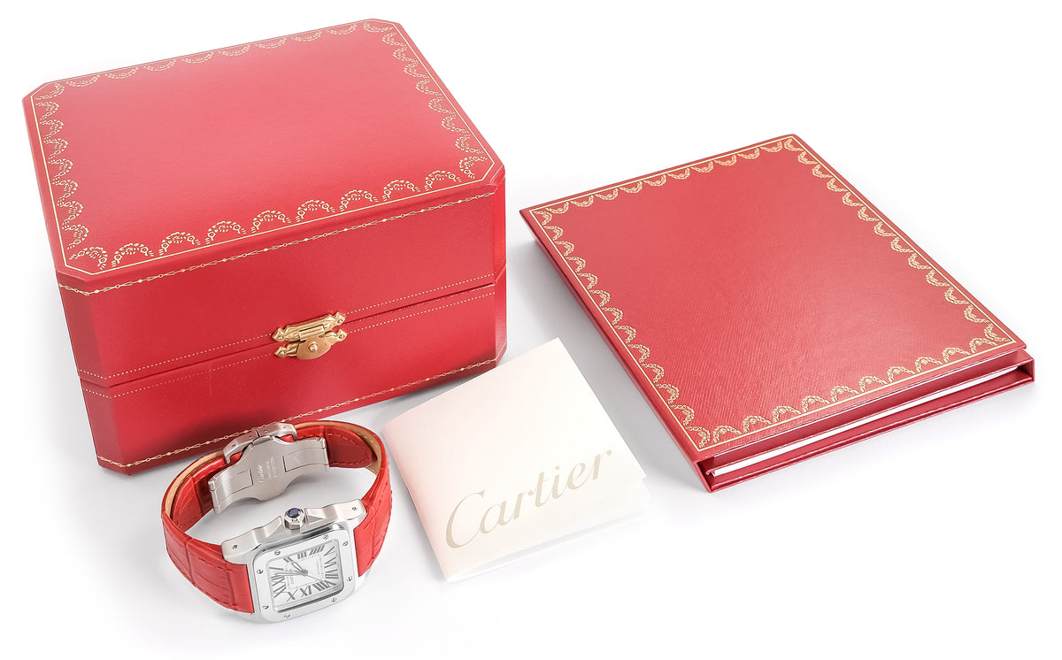 Cartier Santos 100 Mid-Size W20106X8
