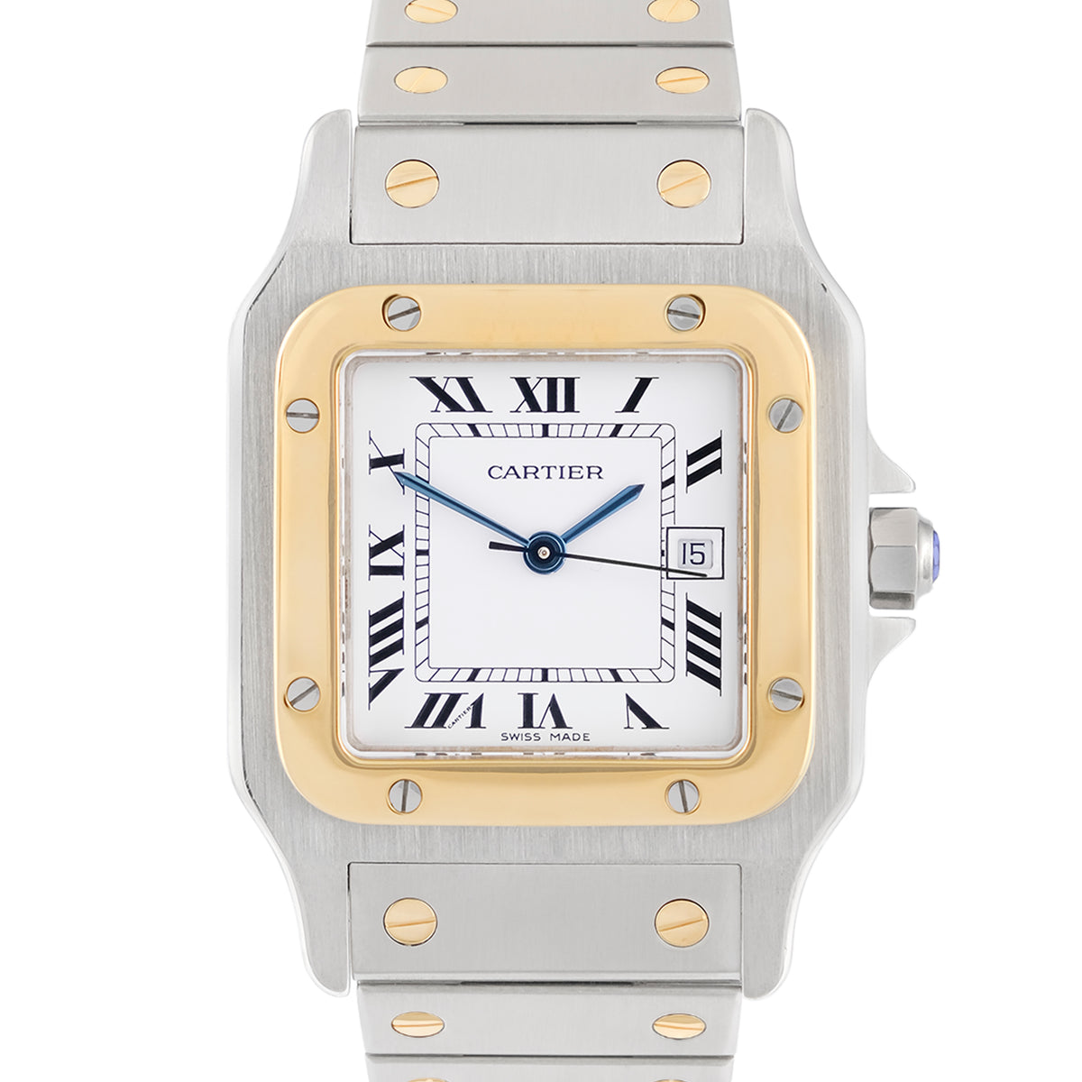 Cartier Santos Large Steel and Gold 29mm
