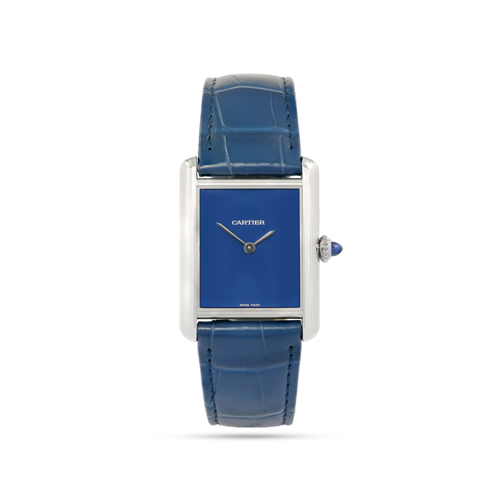 Cartier Tank Must Large - Blue