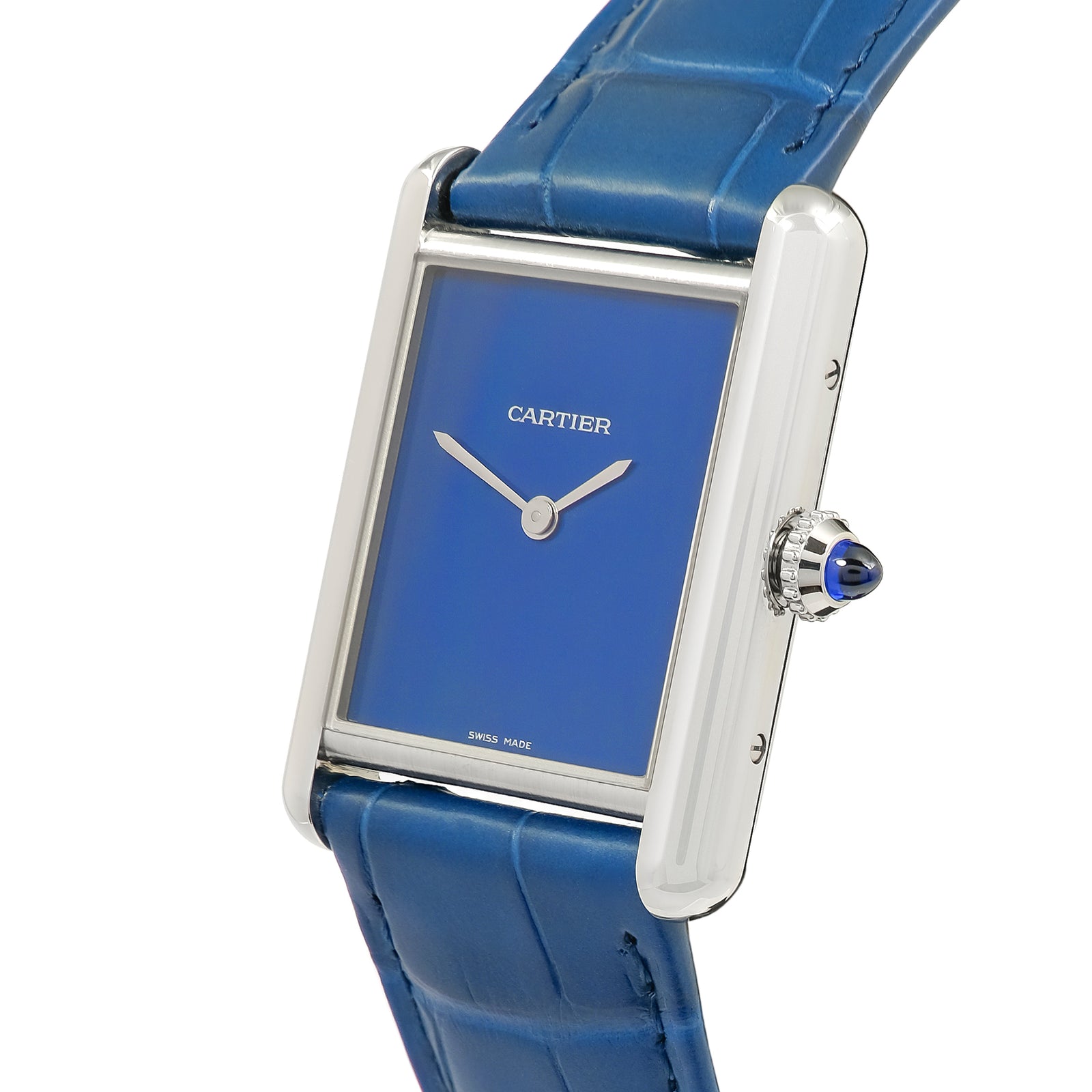 Cartier Tank Must Large - Blue