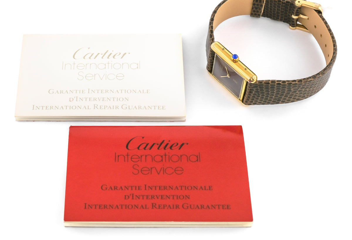 Cartier Tank Vermeil