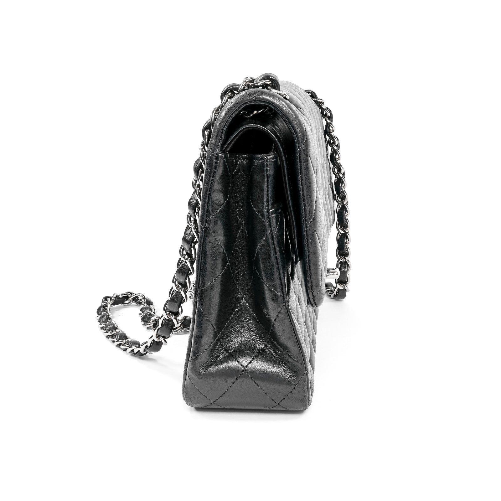 Chanel Lambskin Medium Classic Double Flap Handbag
