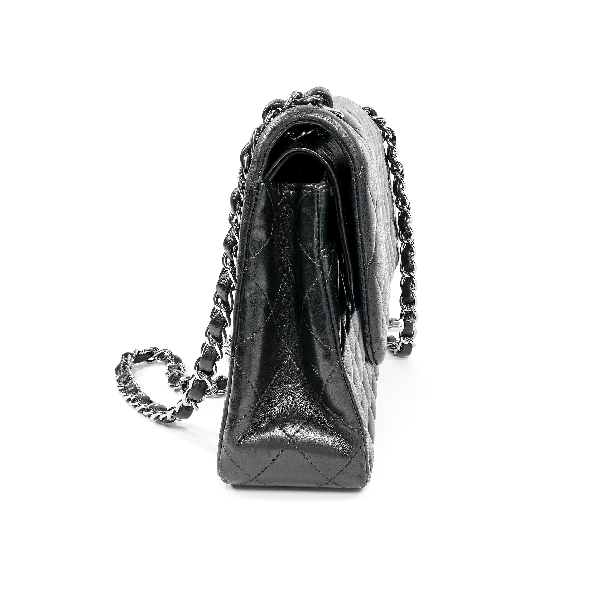 Chanel Lambskin Medium Classic Double Flap Handbag - Kings