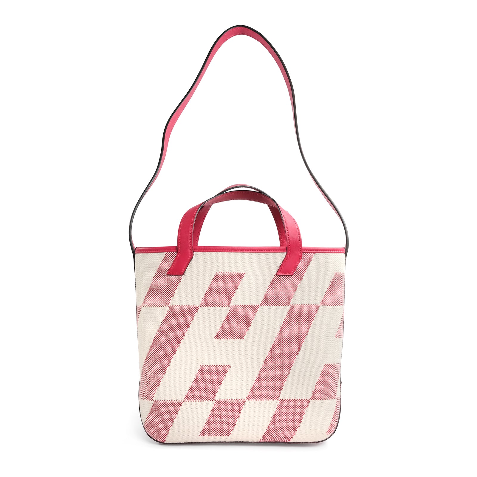 Hermes Canvas Cabas H 27 Tote Bag