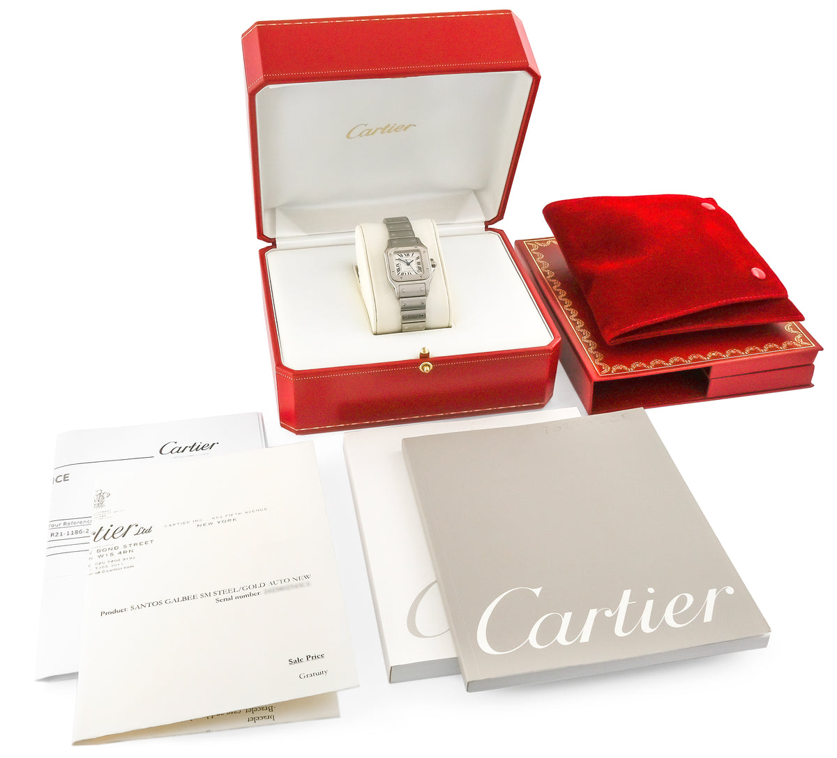 Cartier Santos Galbée Small 2423