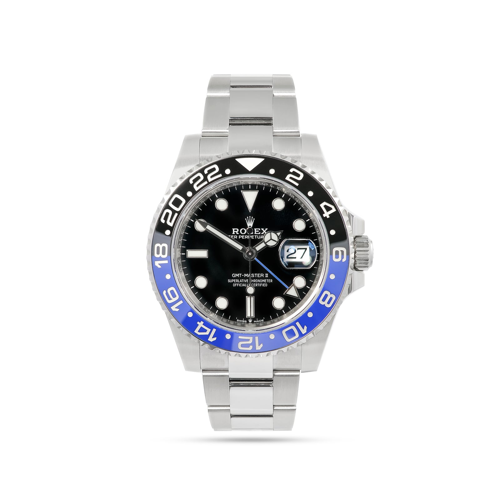 Rolex GMT Master II Batman 126710BLNR Oyster Bracelet