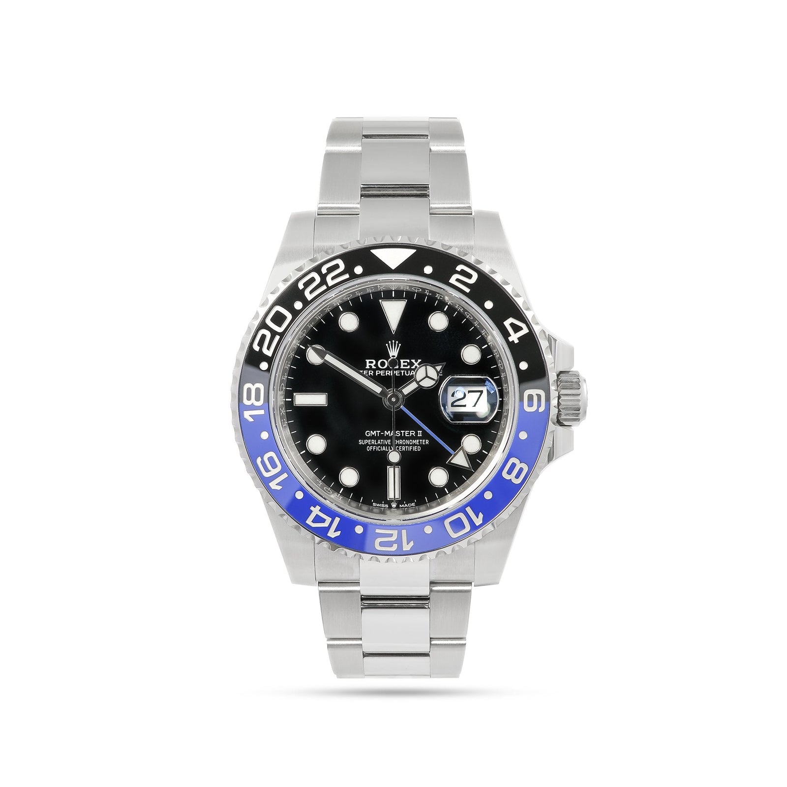 Rolex GMT Master II Batman 126710BLNR Oyster Bracelet