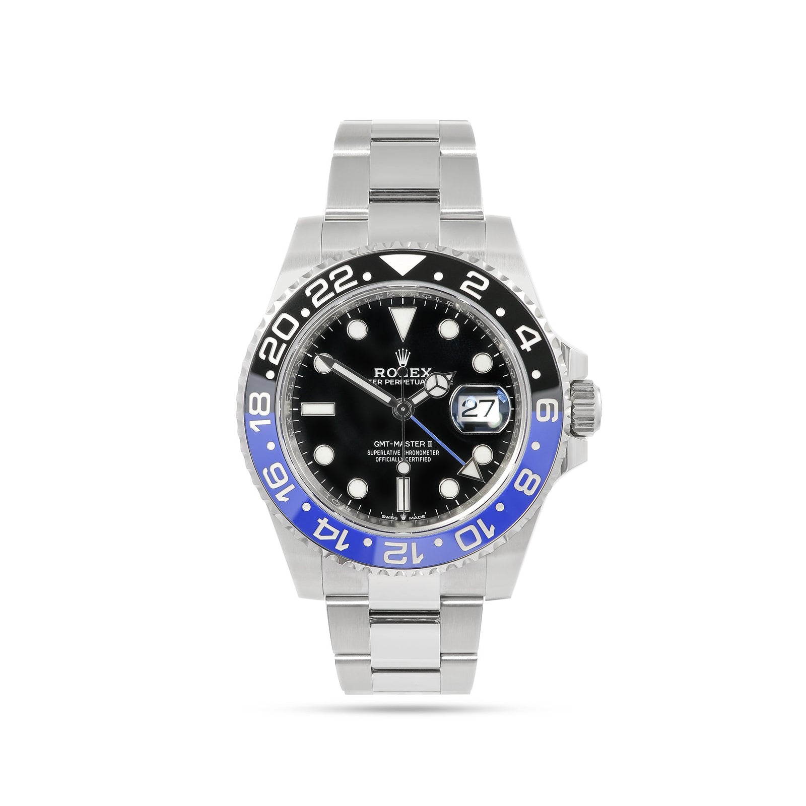 Rolex GMT Master II Batman 126710BLNR Oyster Bracelet