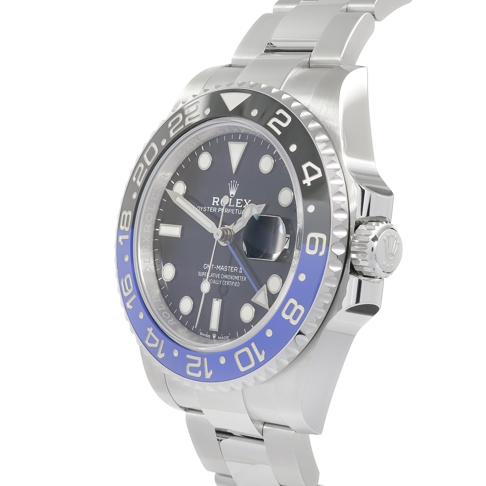 Rolex GMT Master II Batman 126710BLNR Oyster Bracelet
