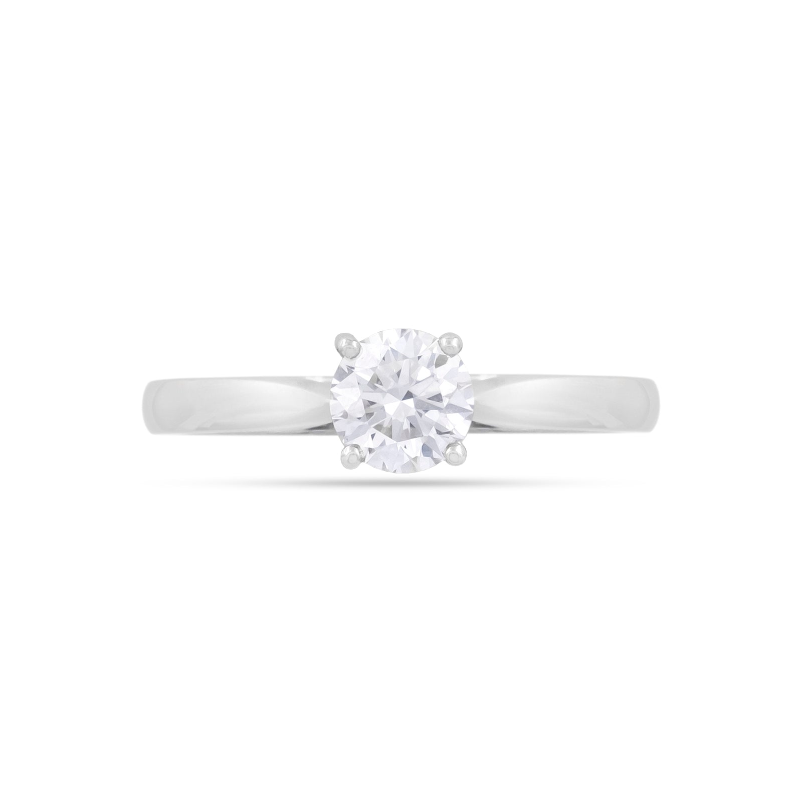 Lab-Diamond 0.71ct Brilliant-Cut Solitaire Engagement Ring