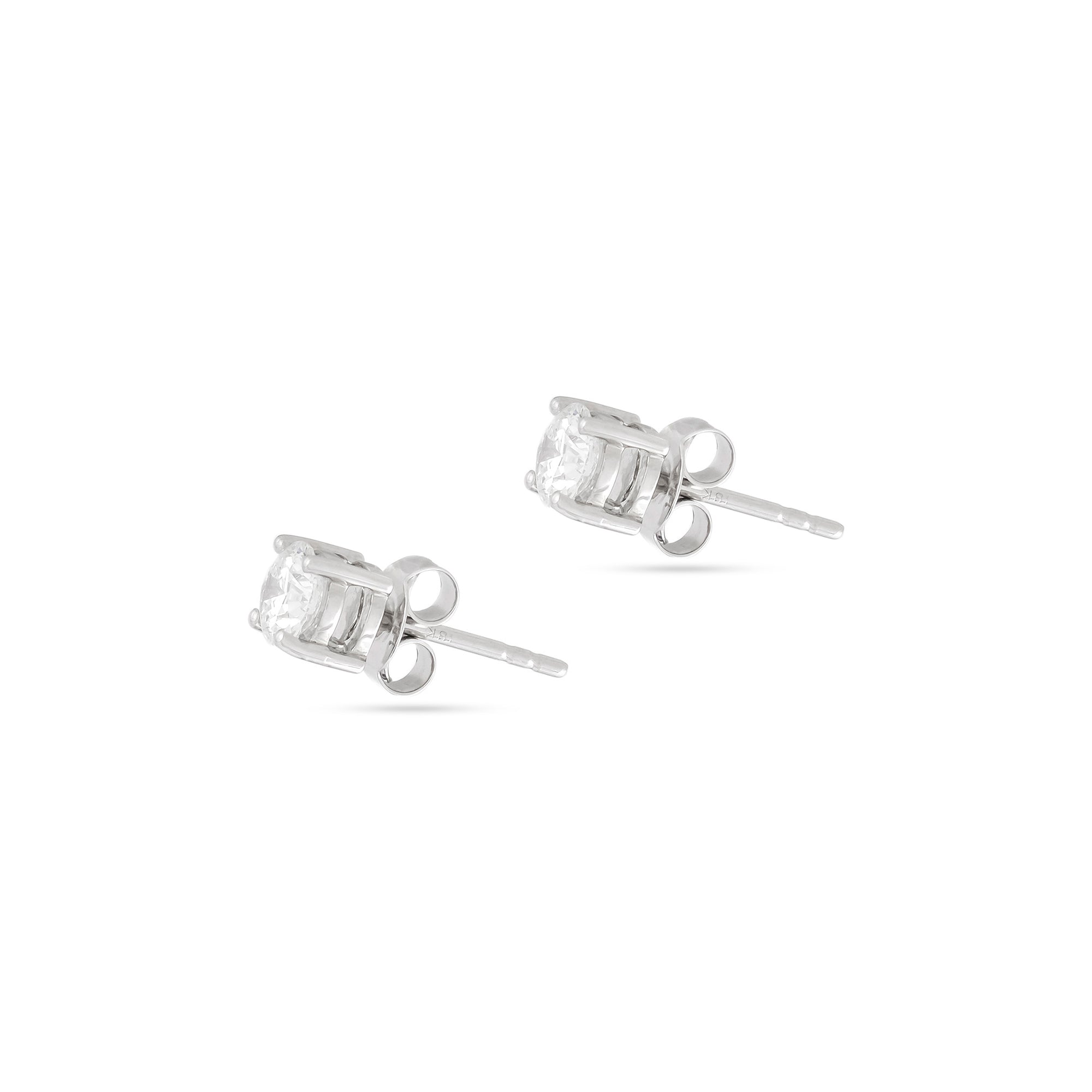 Lab-Diamond 0.75ct Stud Earrings