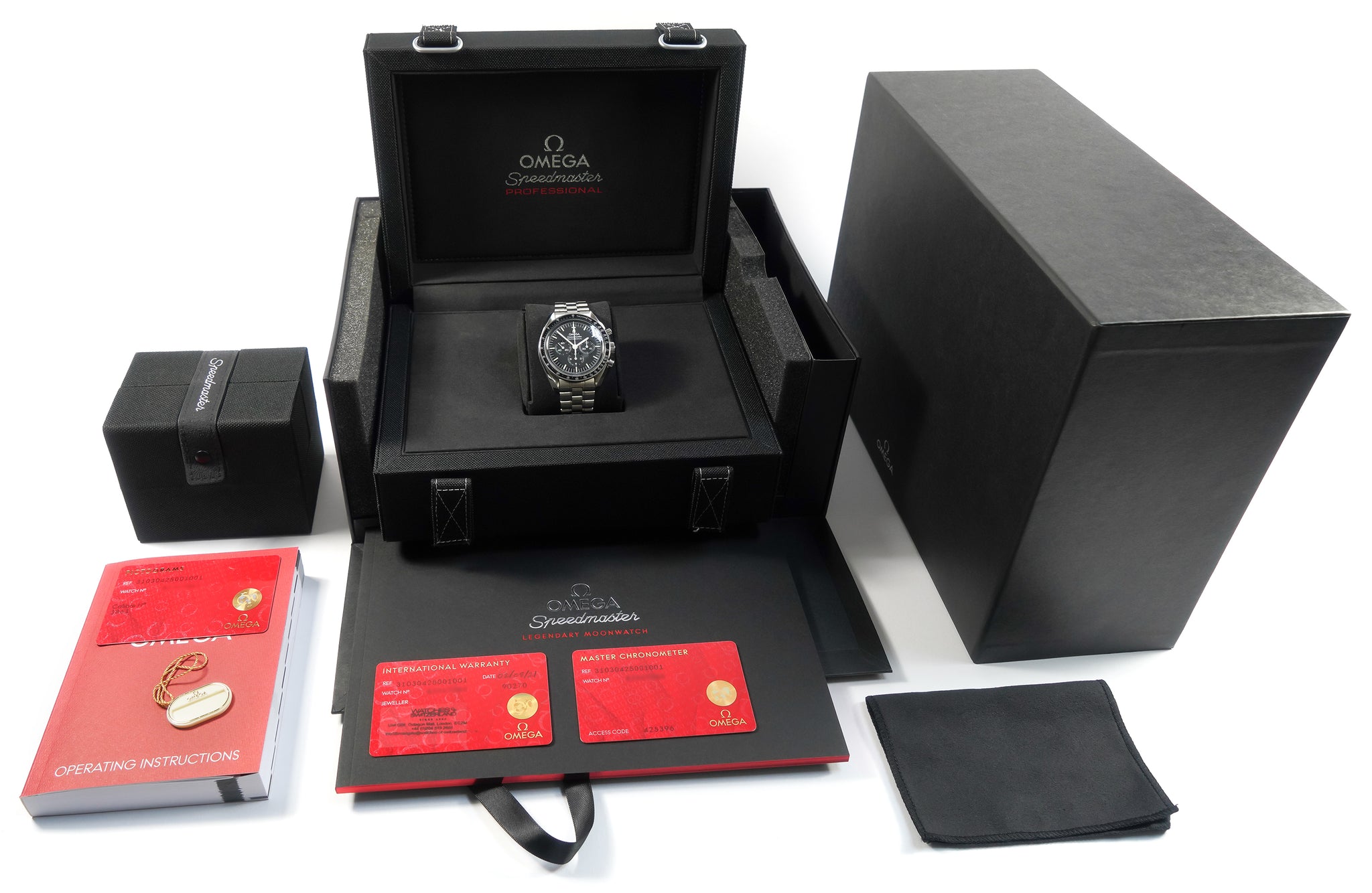 Speedmaster on sale moonwatch box