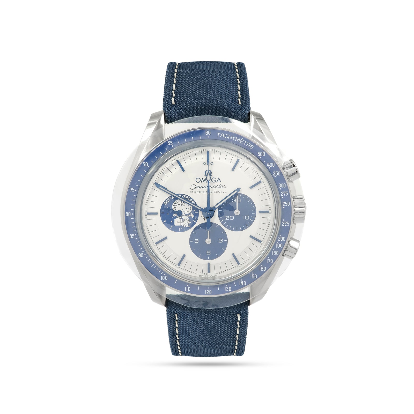 Omega Speedmaster Silver Snoopy Award 50th Anniversary 310.32.42.50.02.001