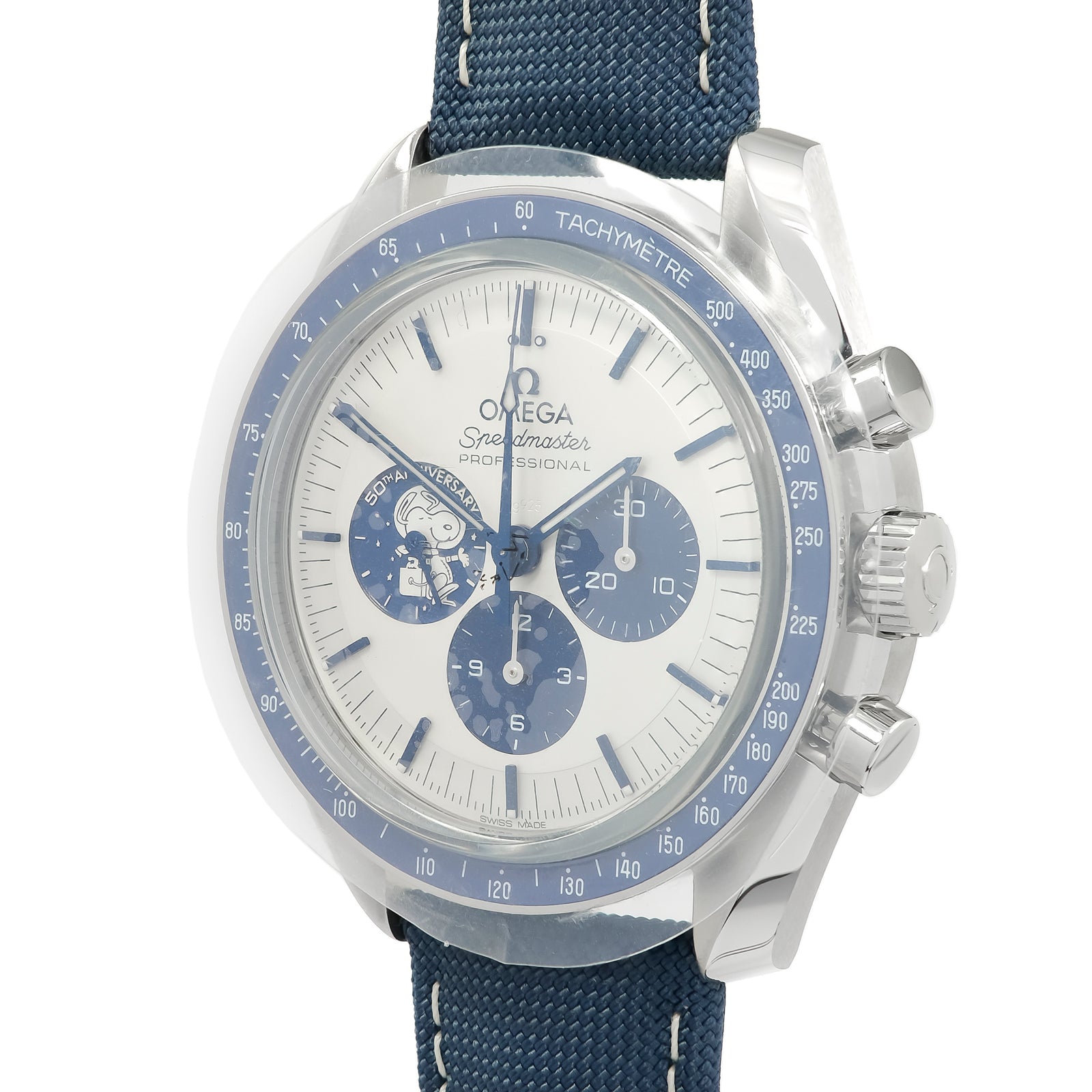 Omega Speedmaster Silver Snoopy Award 50th Anniversary 310.32.42.50.02.001