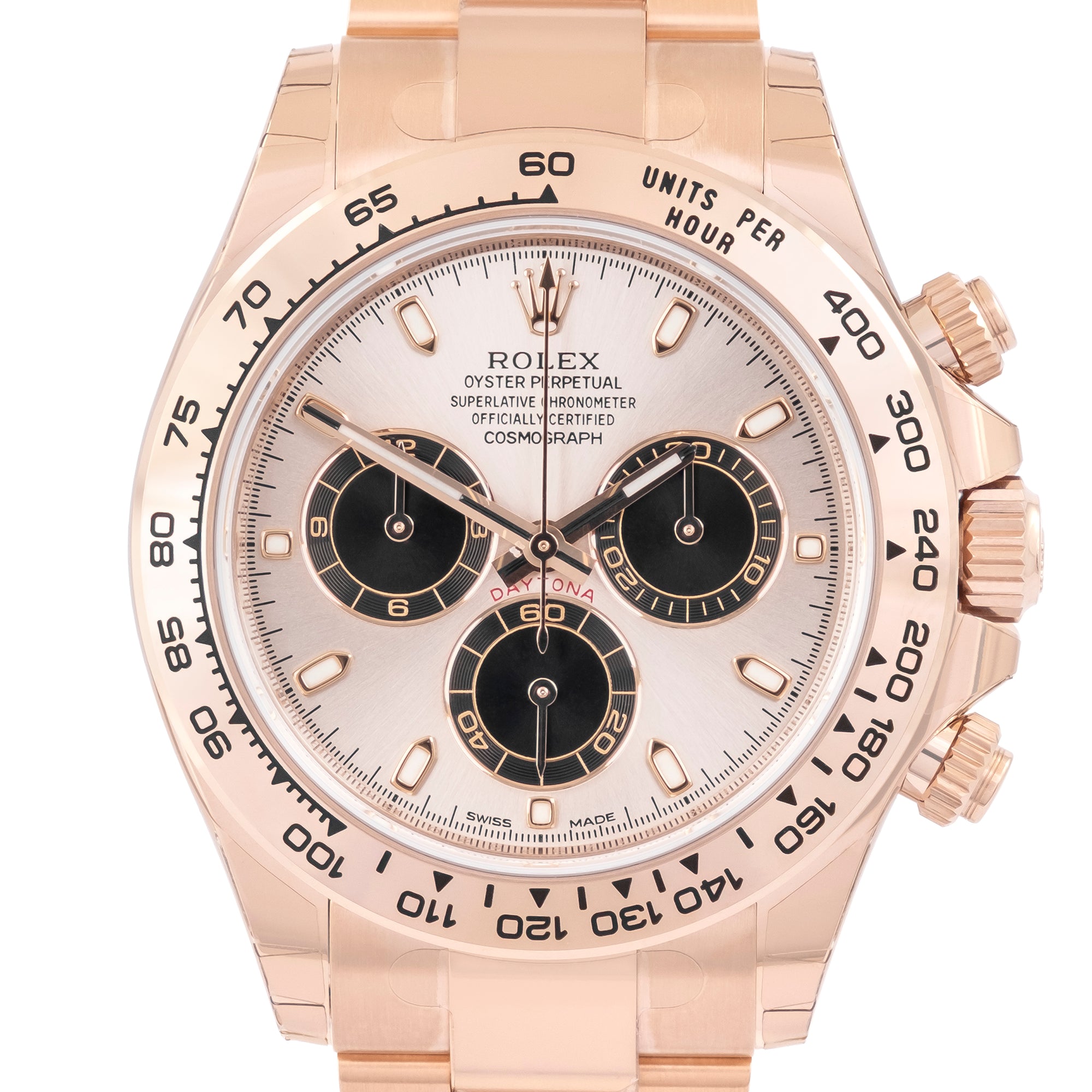 Rolex Daytona Everose 116505 Sundust Dial