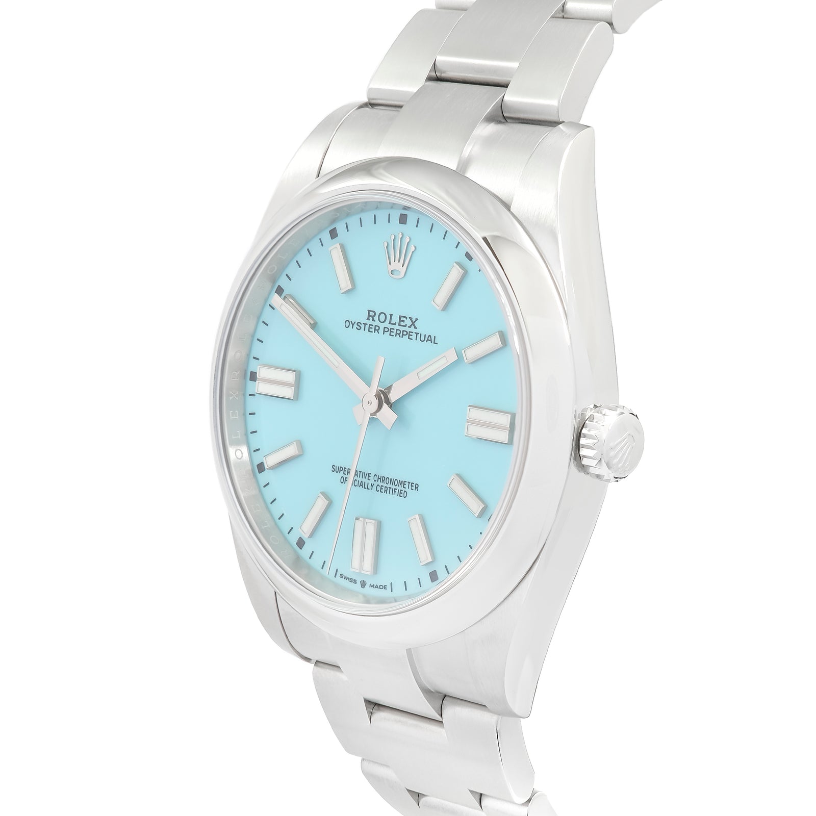 Rolex Oyster Perpetual Tiffany Blue 124300