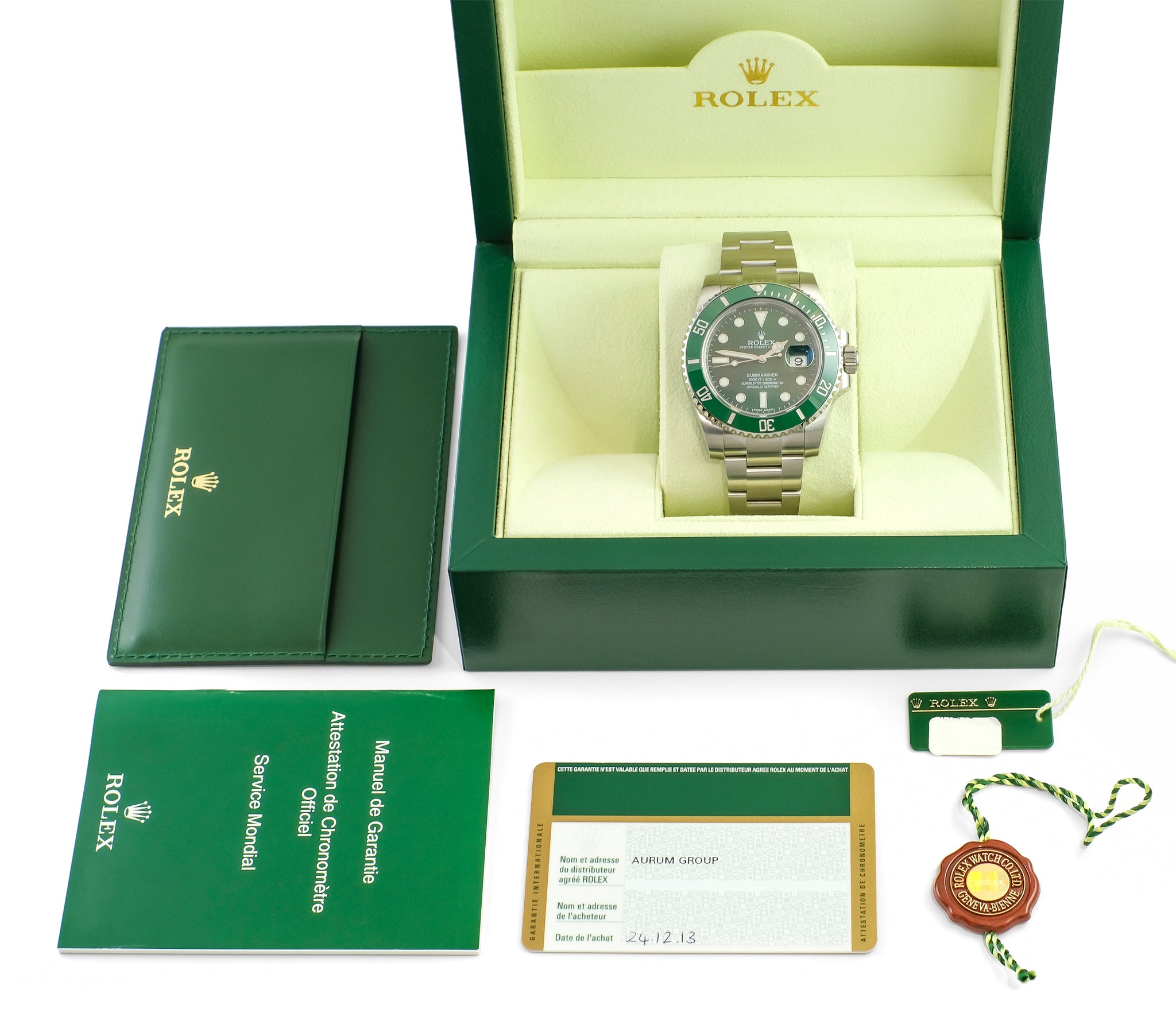 Rolex Submariner Hulk 116610LV - Kings Hill Jewellery & Watches