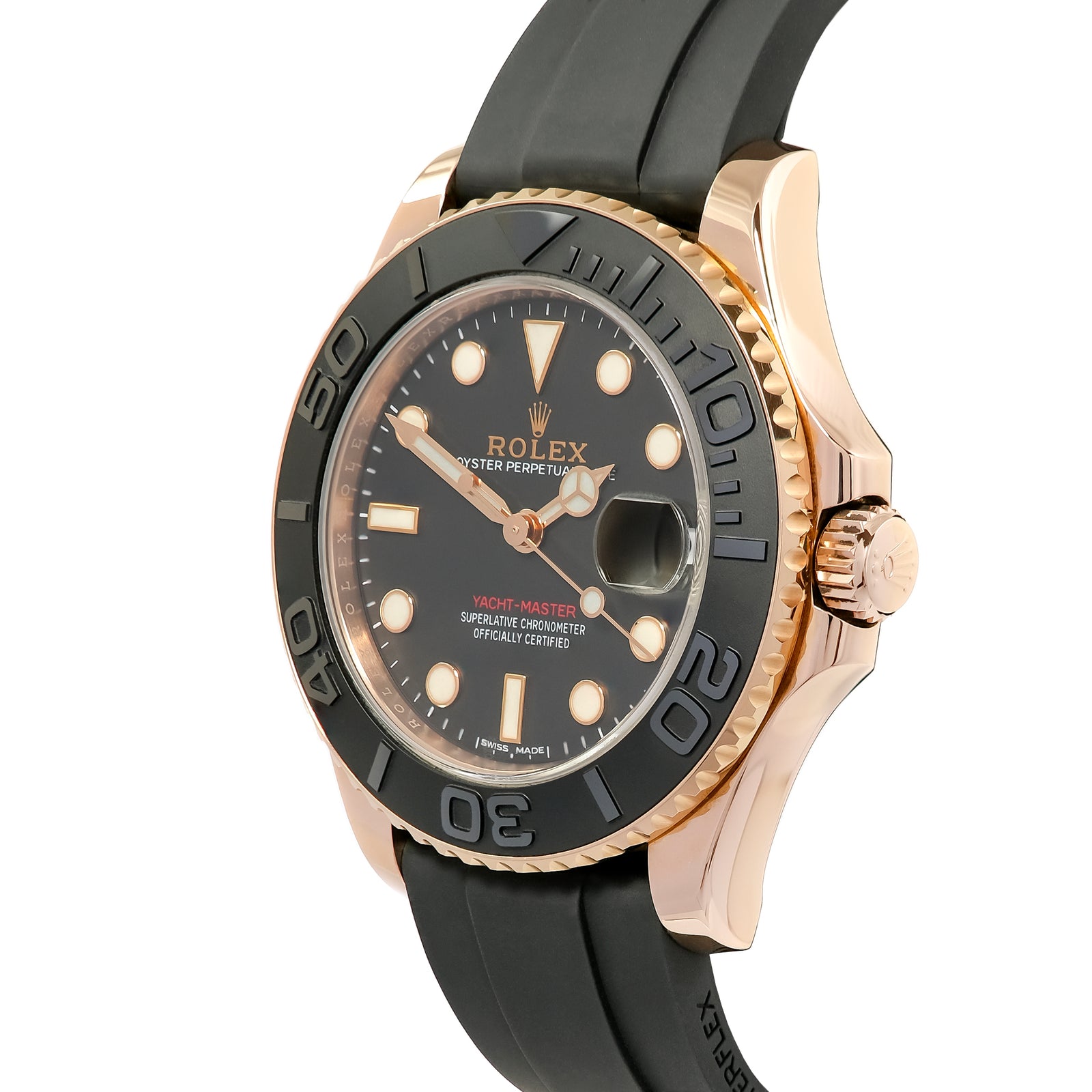 Rolex Yachtmaster 37 Oysterflex 268655