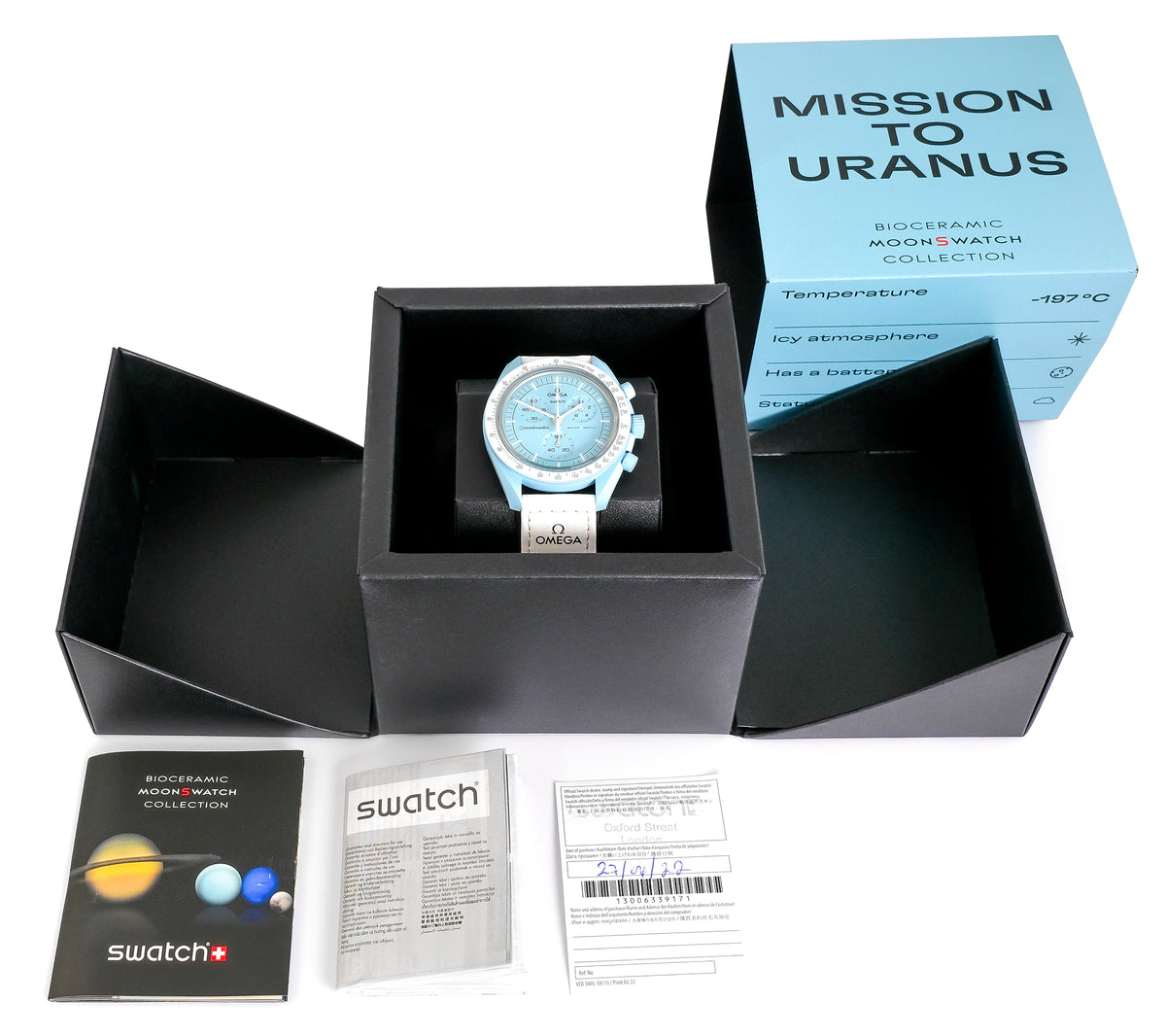 Swatch x Omega Moonswatch Mission to Uranus SO33L100