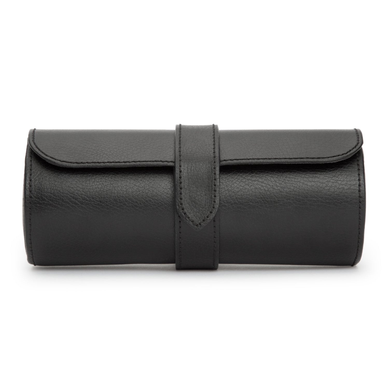 Wolf Blake Triple Watch Roll With Capsule - Black