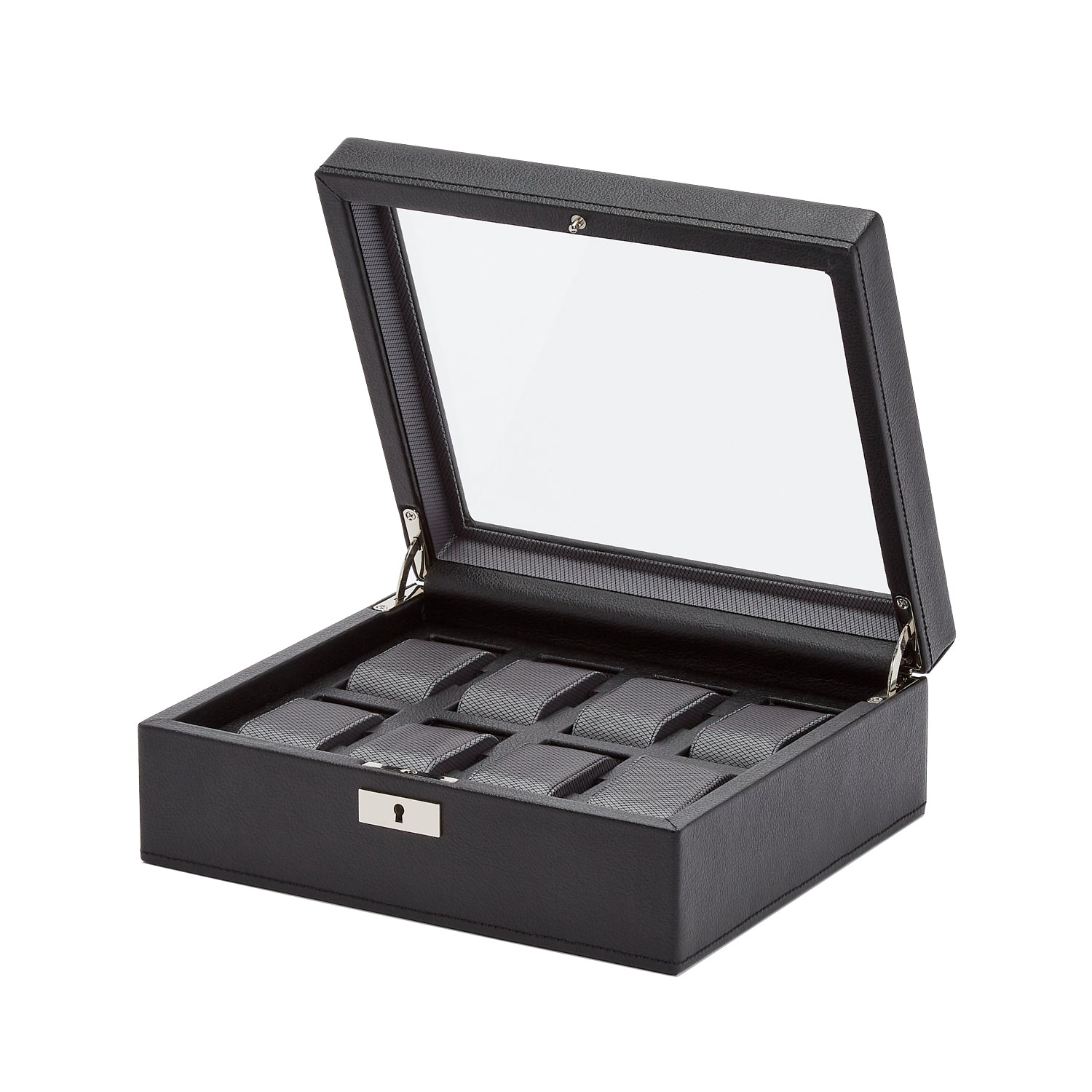 Wolf Viceroy 8 Piece Watch Box - Black