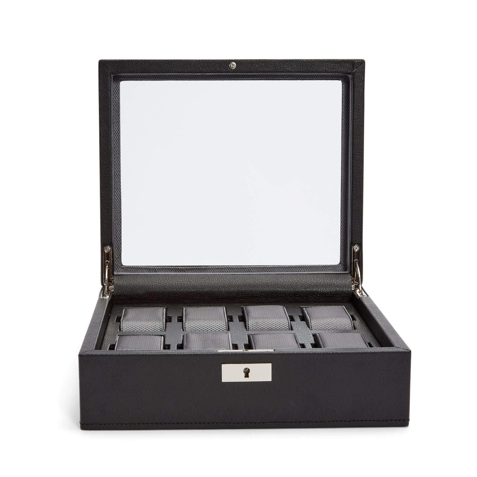 Wolf Viceroy 8 Piece Watch Box - Black